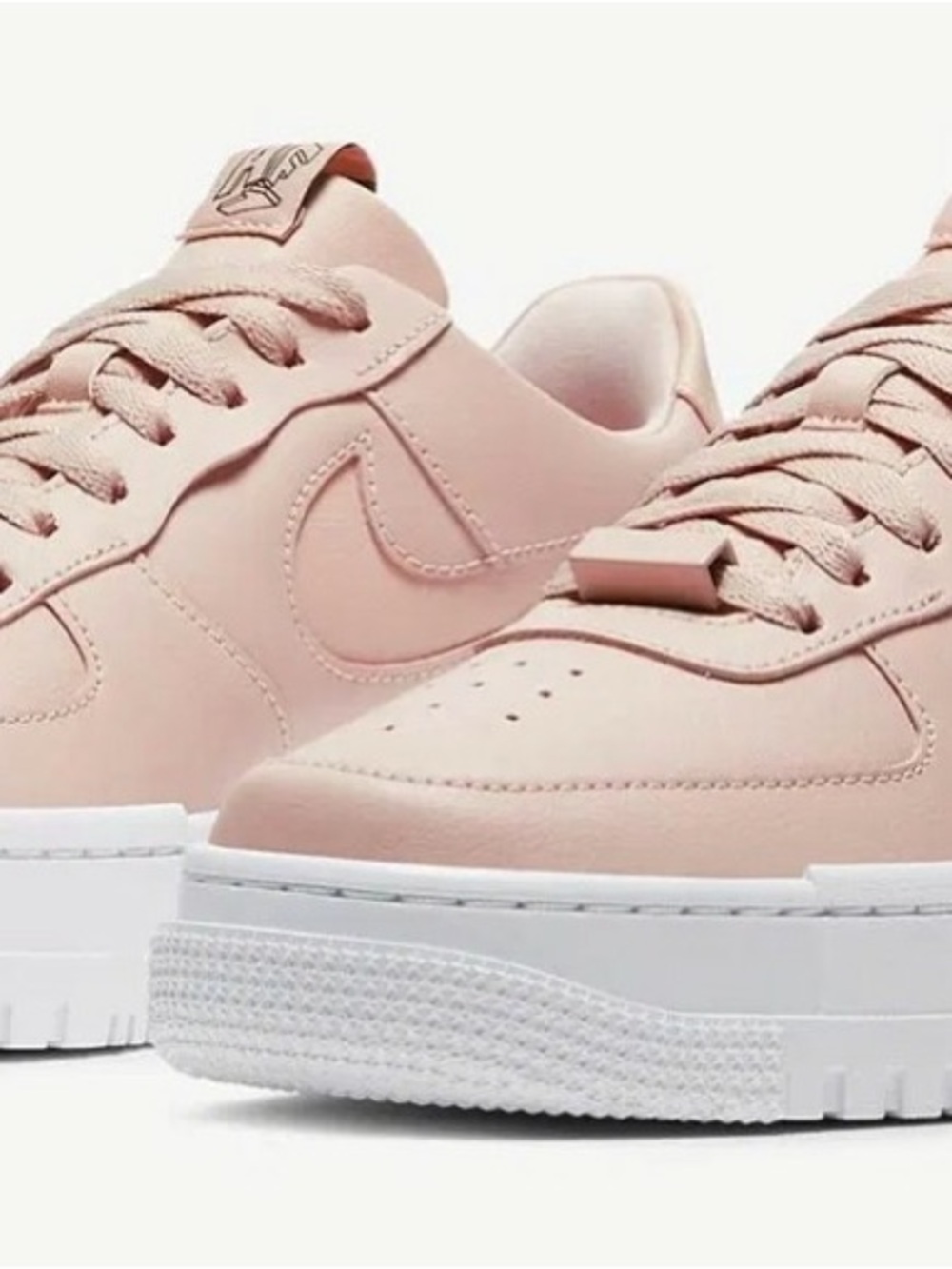 Nike Women’s Blush Pink Platform Sneakers